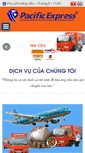 Mobile Screenshot of pacificexpressvn.com